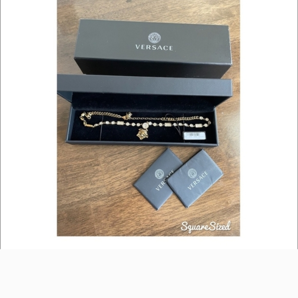 Versace Gold Chain Bracelet